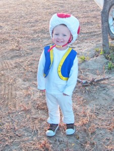 Toad Baby Costume