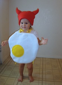 Toddler Egg Costume