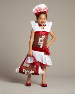 Tootsie Roll Costume Girls