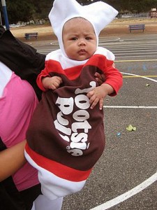 Tootsie Roll Costume for Baby