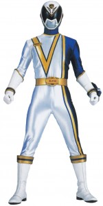 White Power Ranger Adult Costume