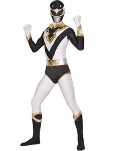 White Ranger Costume for Adults