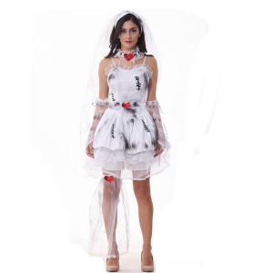 Womens Zombie Bride Costume