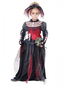 Zombie Bride Kids Costume