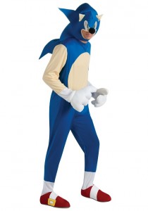 Adult Sonic the Hedgehog Costume