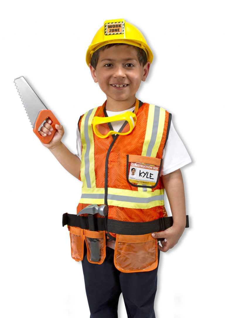 Construction Worker Costumes (for Men, Women, Kids)