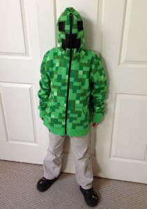 Creeper Minecraft Costume