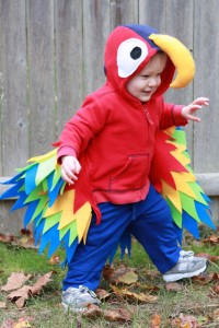 DIY Parrot Costume
