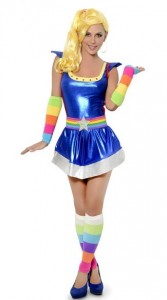 DIY Rainbow Bright Costume