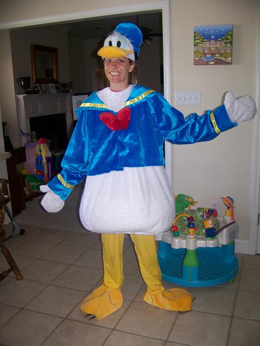 Donald Duck Adult Costume.