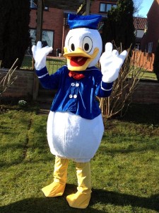 Donald Duck Mascot Costume