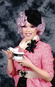 Effie Trinket Costume Pink