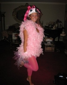 Flamingo Costume Adult