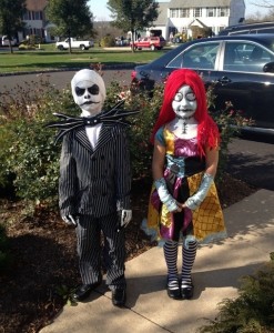 Jack and Sally Costumes Kids