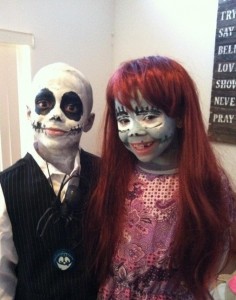 Jack and Sally Kids Costume
