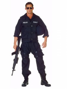 Mens SWAT Team Costume