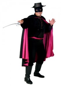 Mens Zorro Costume