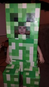 Minecraft Costume Creeper