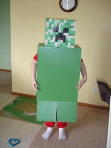 Minecraft Creeper Costume Girls