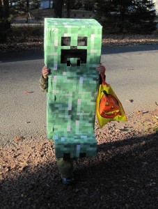 Minecraft Creeper Costume for Kids