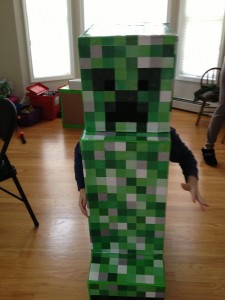 Minecraft Creeper Halloween Costume