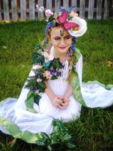 Mother Nature Costume Child