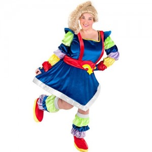 Plus Size Rainbow Bright Costume