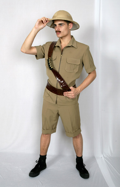 mens safari dress up