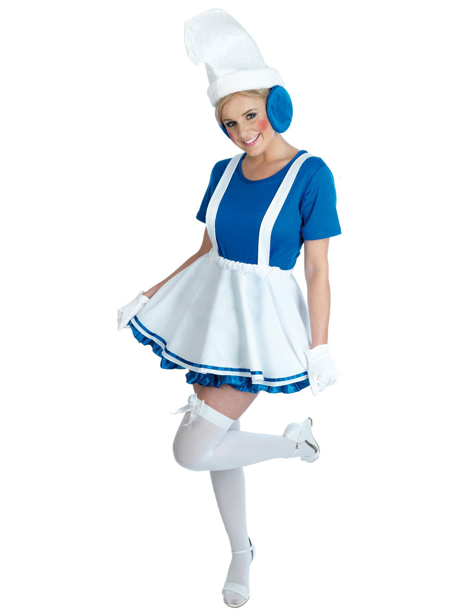 The Smurfs Women's Adult Smurf Smurfette Costume