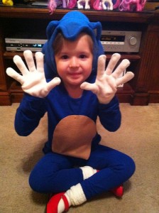 Sonic the Hedgehog Costume for Boys