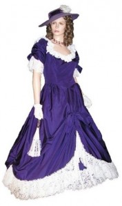 Southern Belle Costume Purple