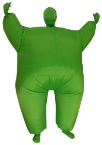 Sumo Wrestler Costume Green