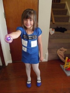 Tardis Costume Child