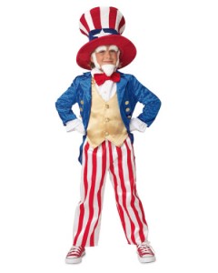 Uncle Sam Costume Boys