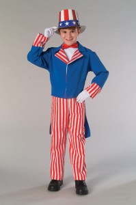 Uncle Sam Costume Child
