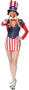 Uncle Sam Costume for Girls