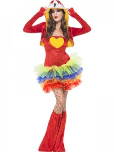 Womens Parrot Costume