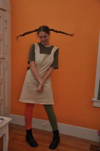 Pippi Longstocking Costume for Adults