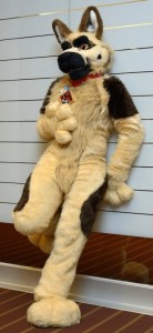 Furry Dog Costume