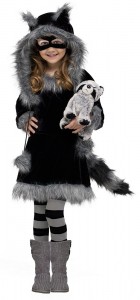 Kids Raccoon Costume