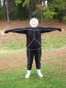 Stick Figure Halloween Costume