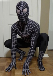 Black Spiderman Costume Adults