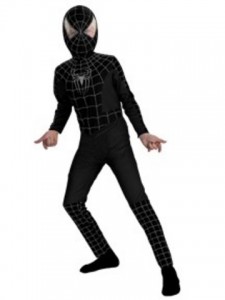 Black Spiderman Costume for Kids