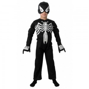 Black Spiderman Kids Costume