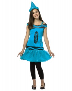 Blue Crayon Costume