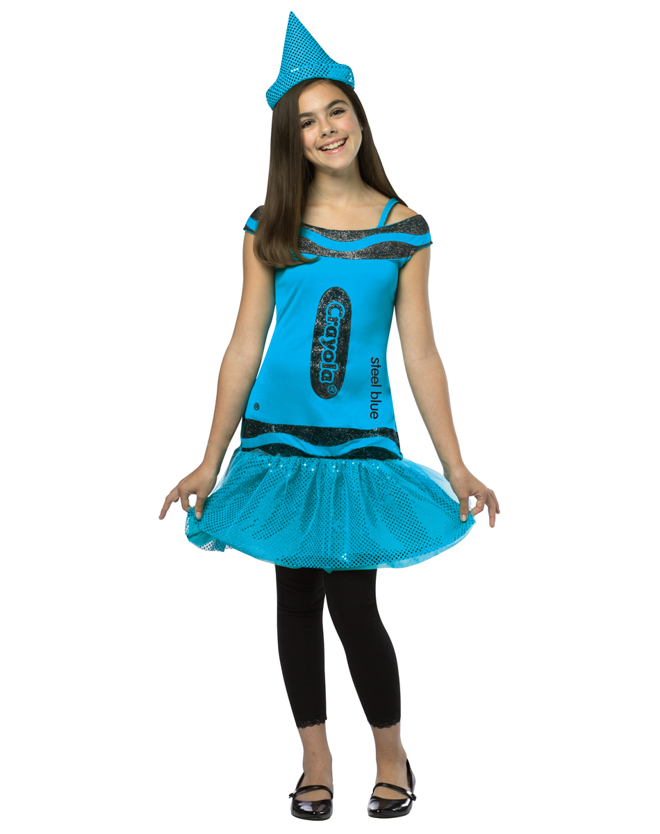 Green Crayola Crayon Women's Costume