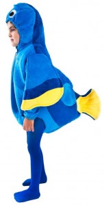 Blue Fish Costume