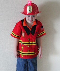 Boys Fireman Costume