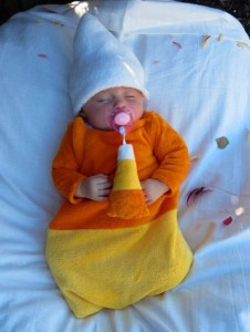  Candy Corn Costume for Baby