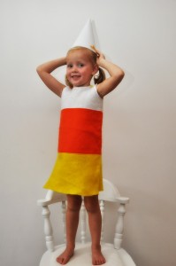 Candy Corn Girl Costume